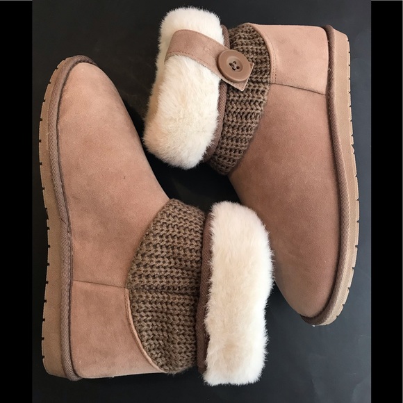 RAMPAGE PARVIN WOMEN’S BEIGE FAUX SUEDE - Picture 6 of 8